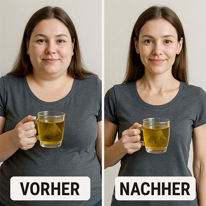 abnehmtee vorher nachher